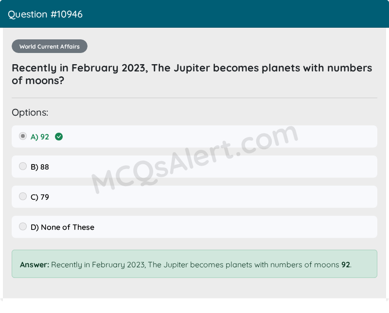 Question Screenshot