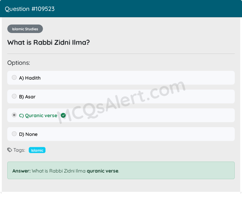 Question Screenshot