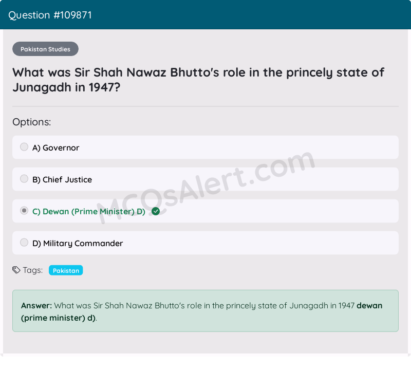 Question Screenshot