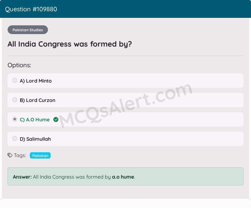 Question Screenshot
