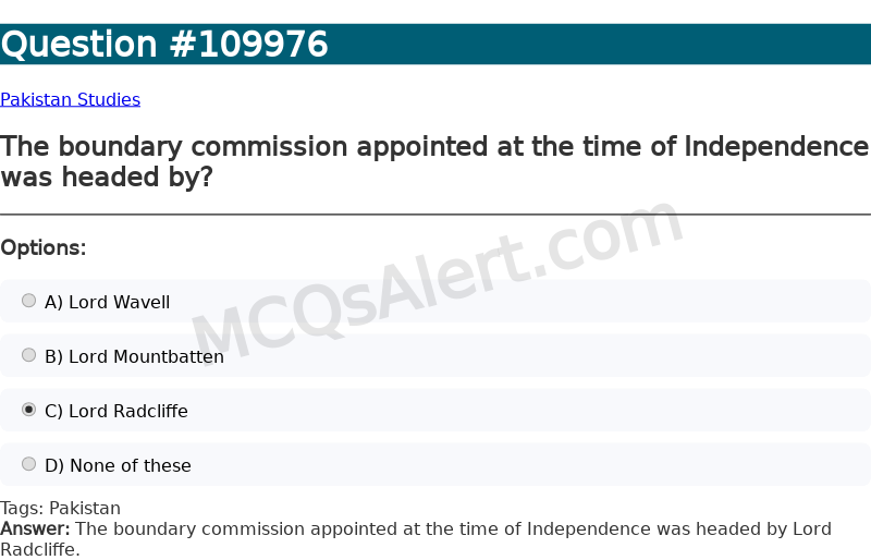 Question Screenshot