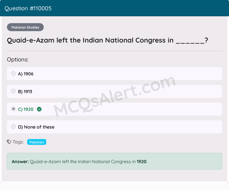 Question Screenshot