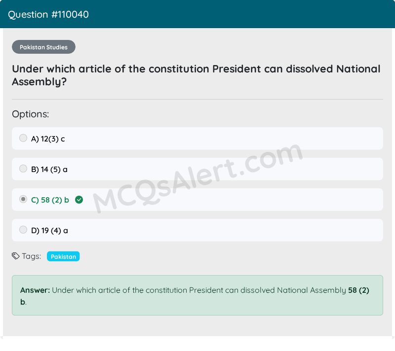 Question Screenshot
