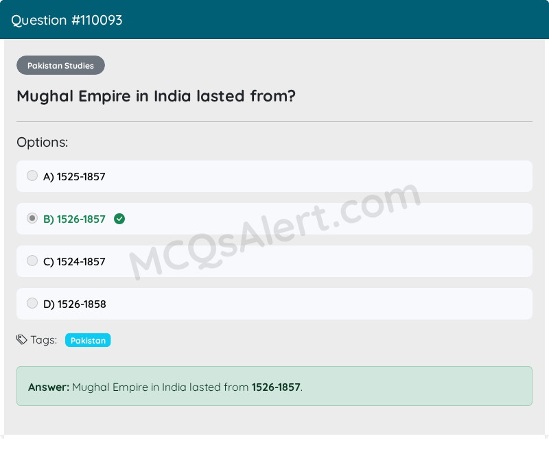 Question Screenshot