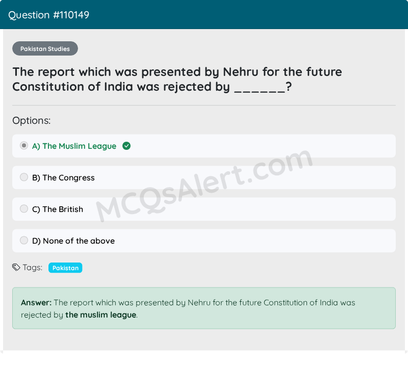 Question Screenshot
