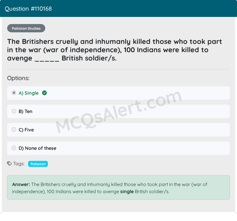 Question Screenshot