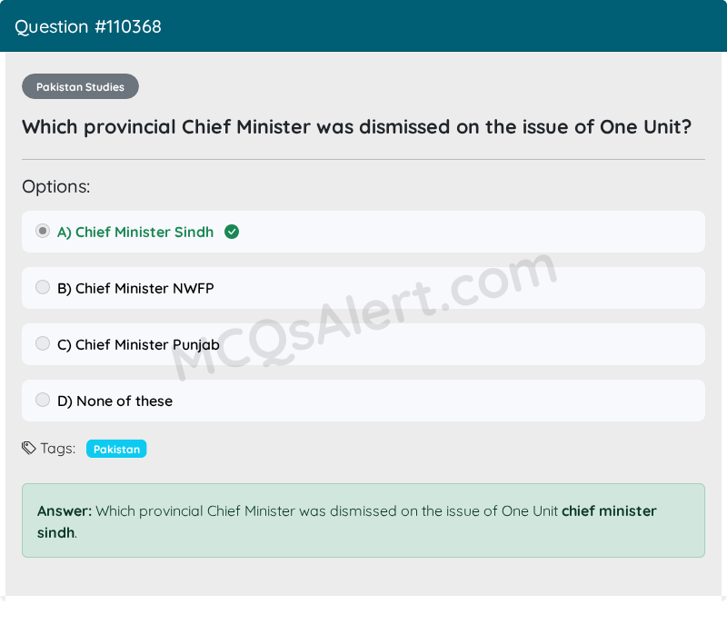 Question Screenshot