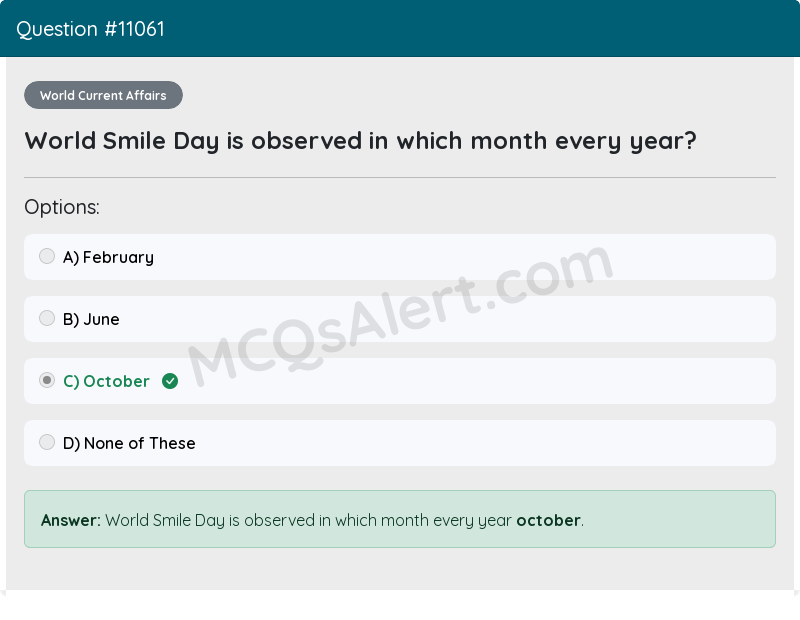 Question Screenshot