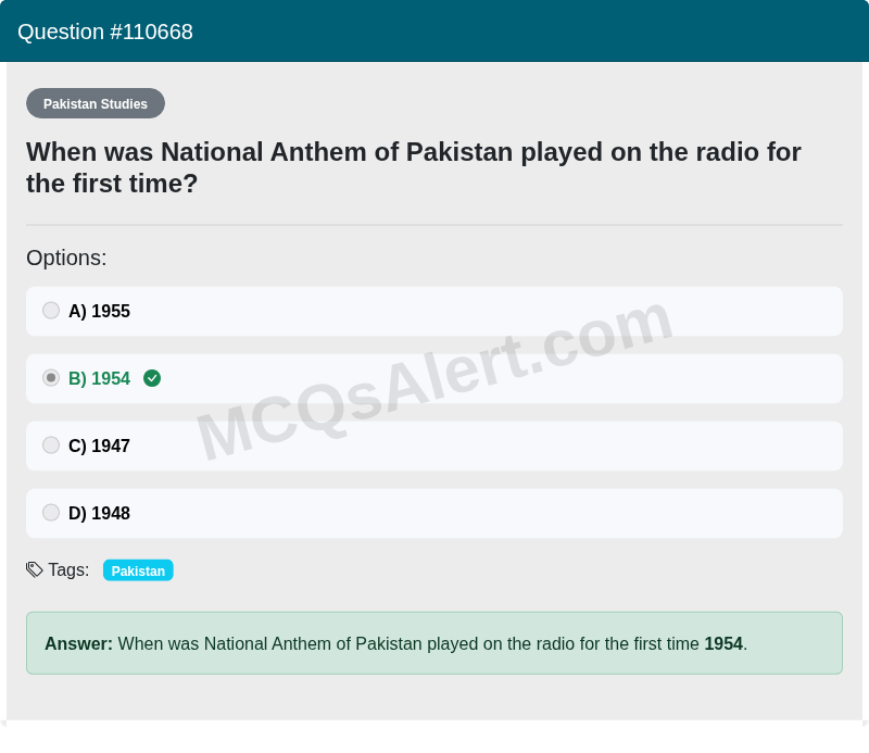 Question Screenshot