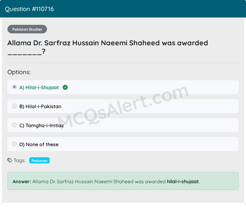Question Screenshot