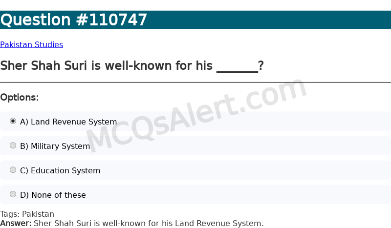 Question Screenshot