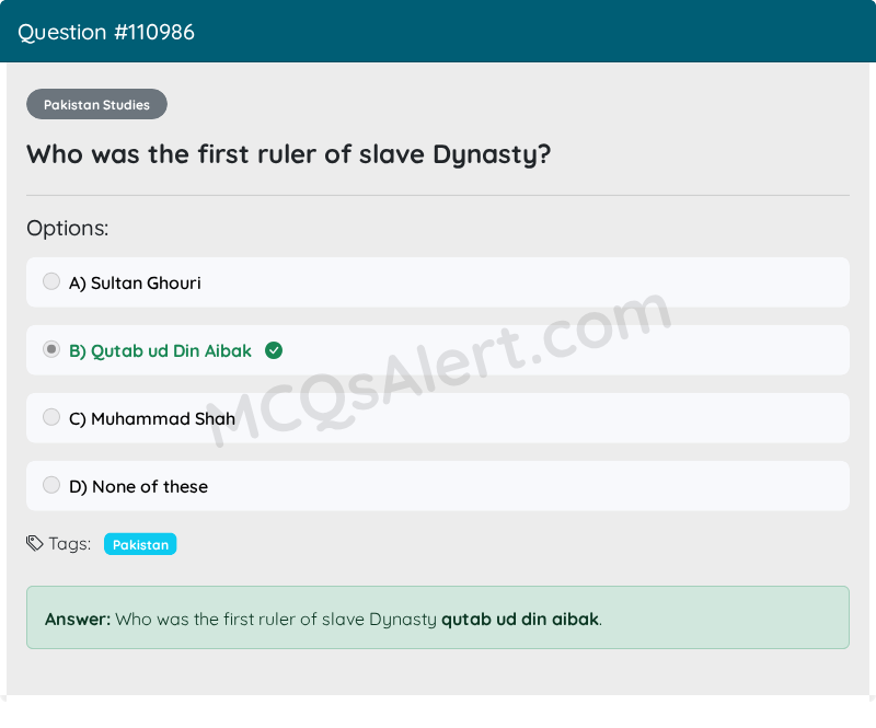 Question Screenshot