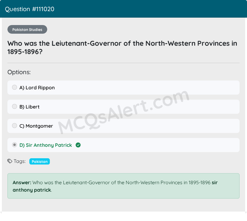 Question Screenshot