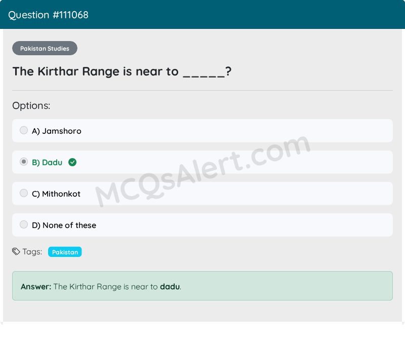 Question Screenshot