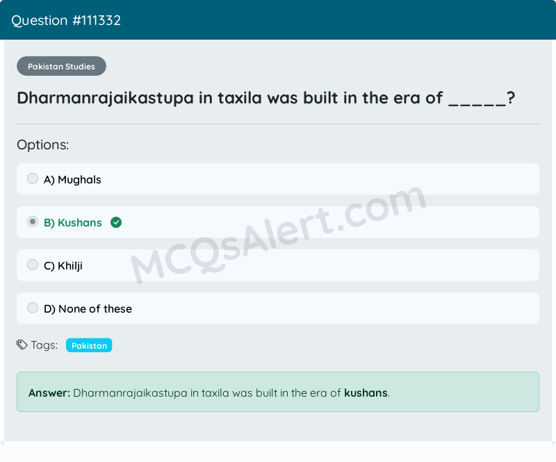 Question Screenshot