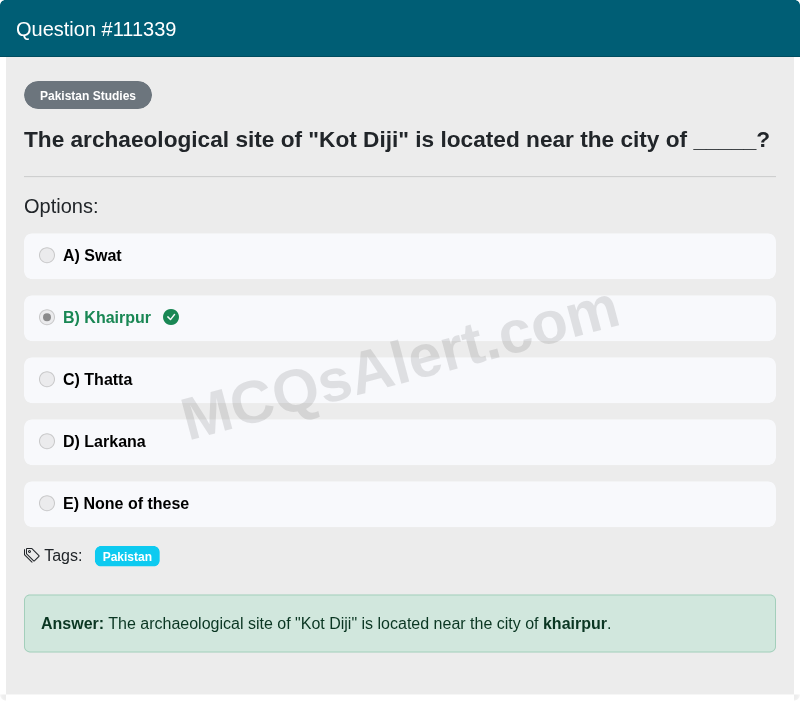 Question Screenshot