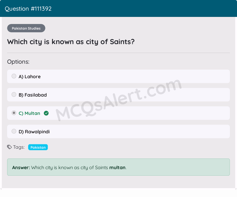 Question Screenshot