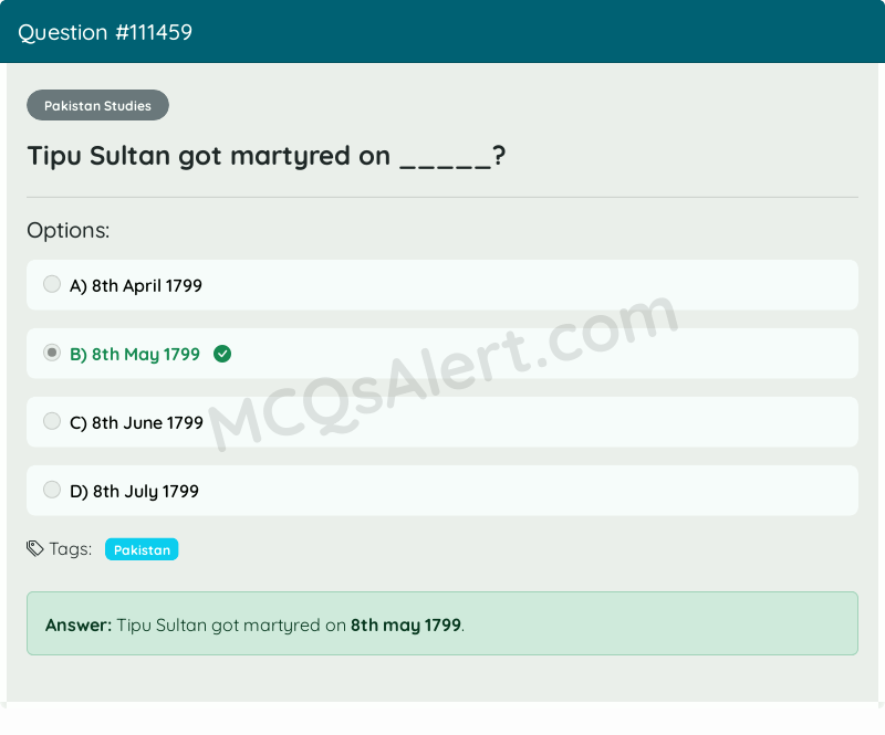 Question Screenshot