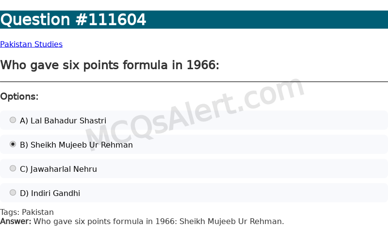 Question Screenshot