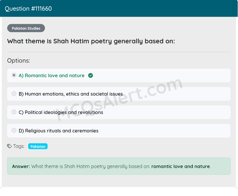 Question Screenshot