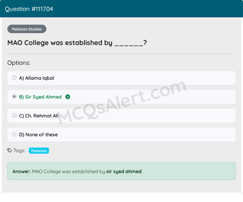 Question Screenshot