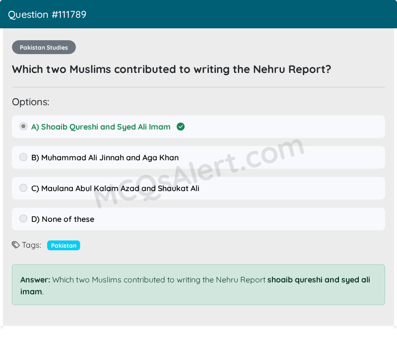 Question Screenshot