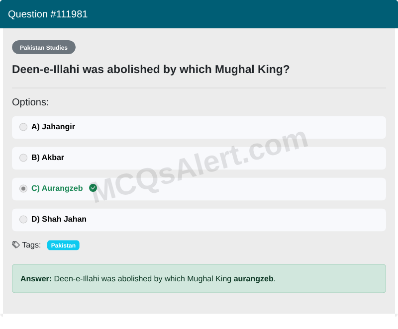 Question Screenshot
