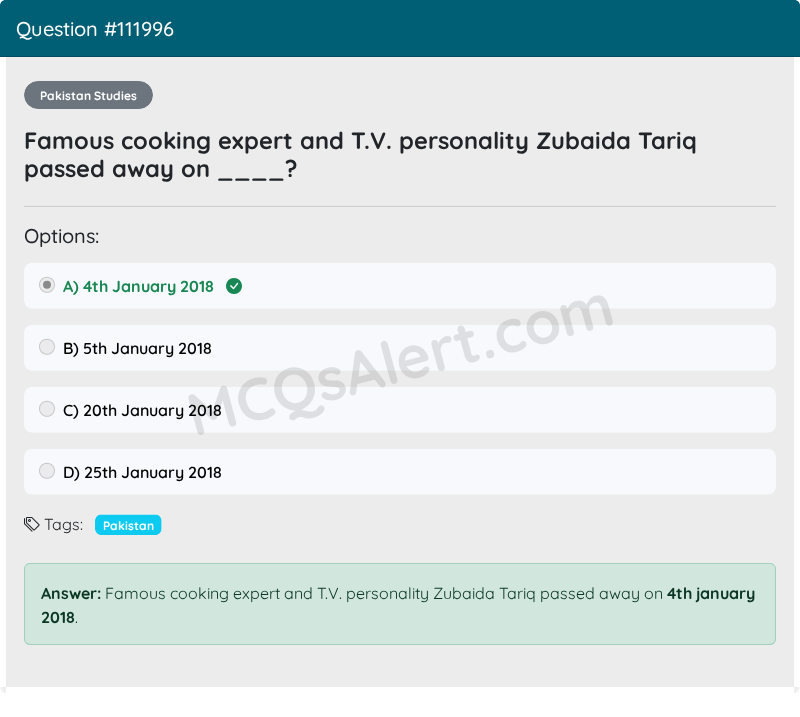 Question Screenshot