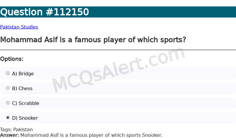 Question Screenshot