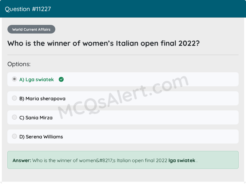 Question Screenshot