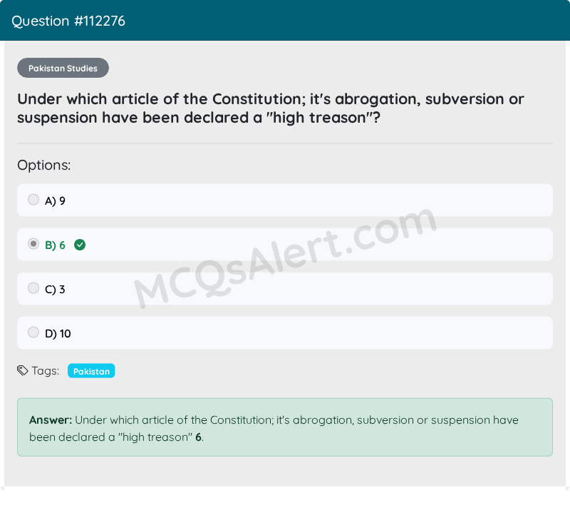 Question Screenshot