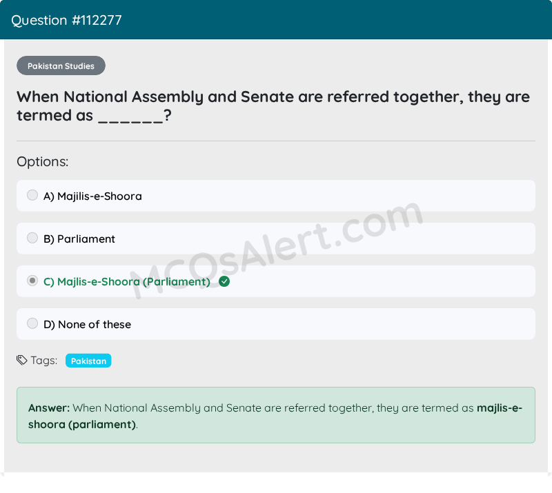 Question Screenshot
