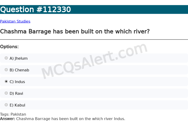 Question Screenshot