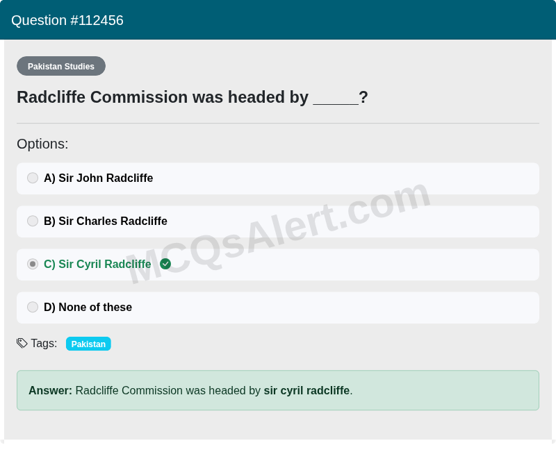 Question Screenshot