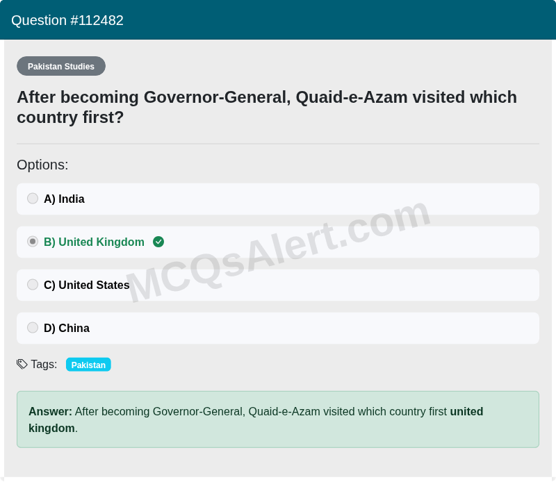 Question Screenshot