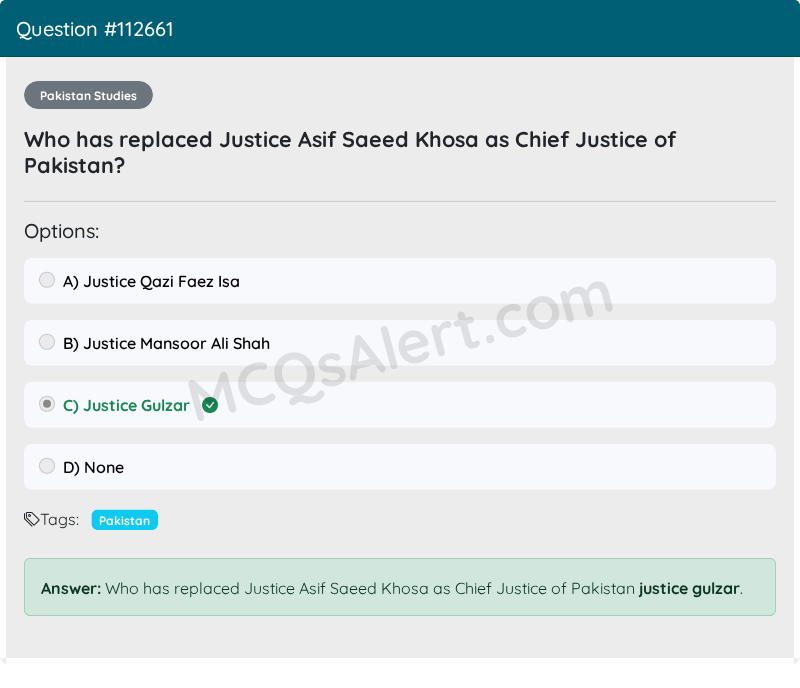 Question Screenshot