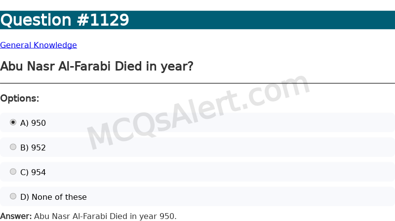 Question Screenshot