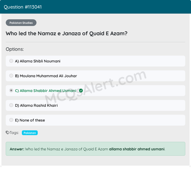 Question Screenshot
