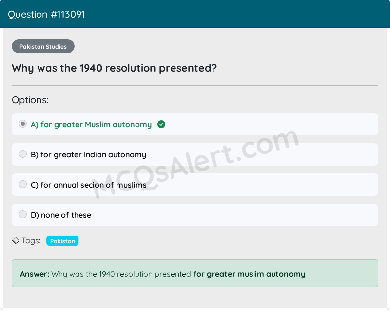 Question Screenshot