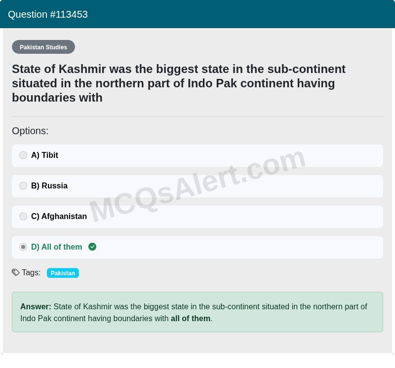 Question Screenshot