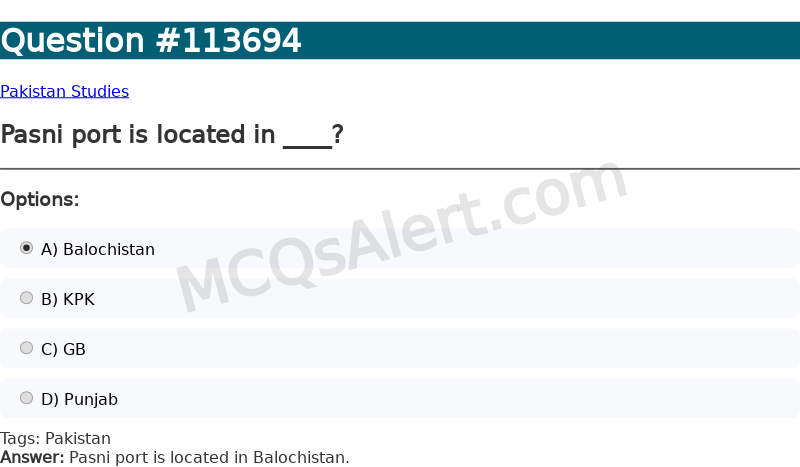 Question Screenshot