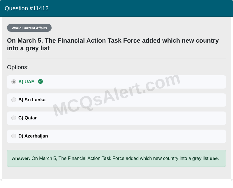 Question Screenshot