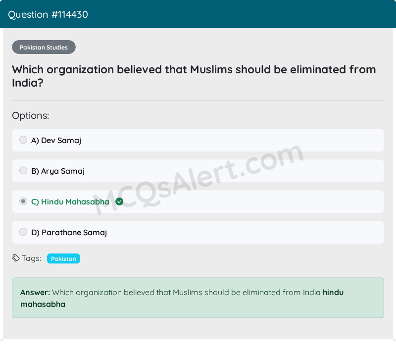 Question Screenshot