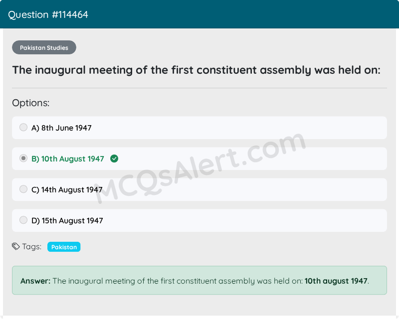 Question Screenshot