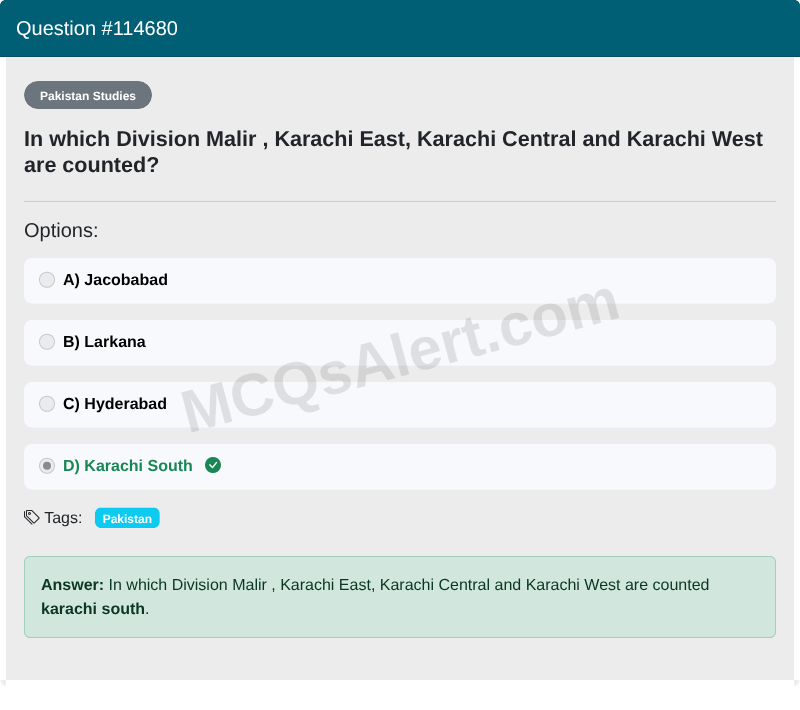 Question Screenshot