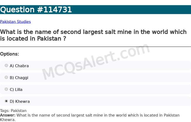 Question Screenshot