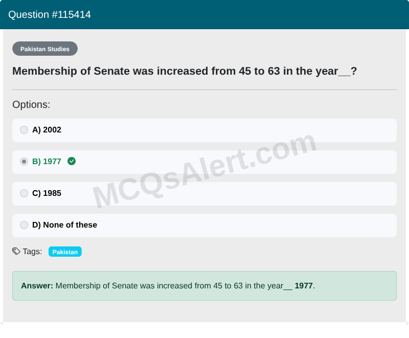 Question Screenshot
