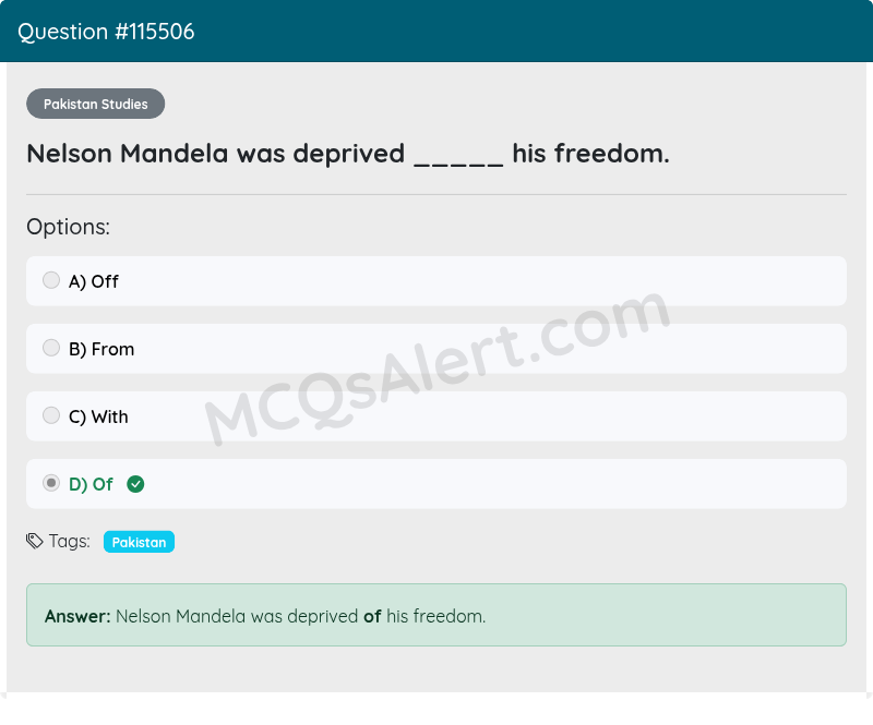 Question Screenshot