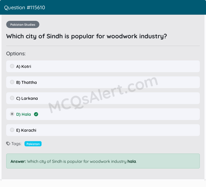 Question Screenshot