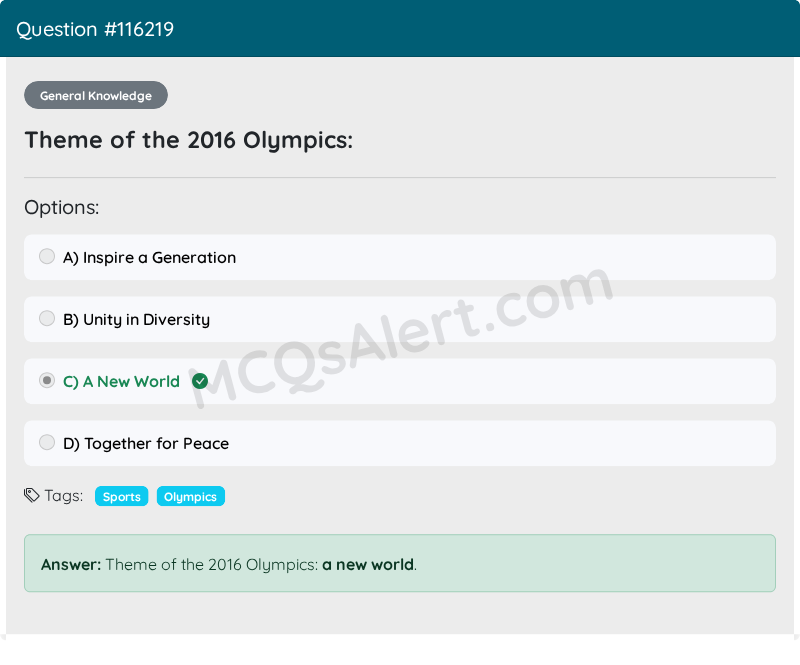 Question Screenshot